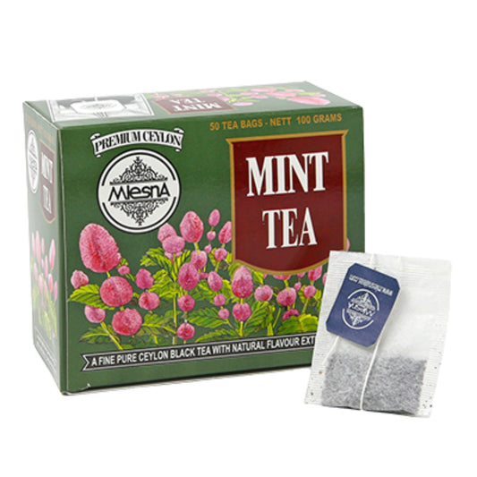 Té de menta Mlesna (100 g) 50 bolsitas