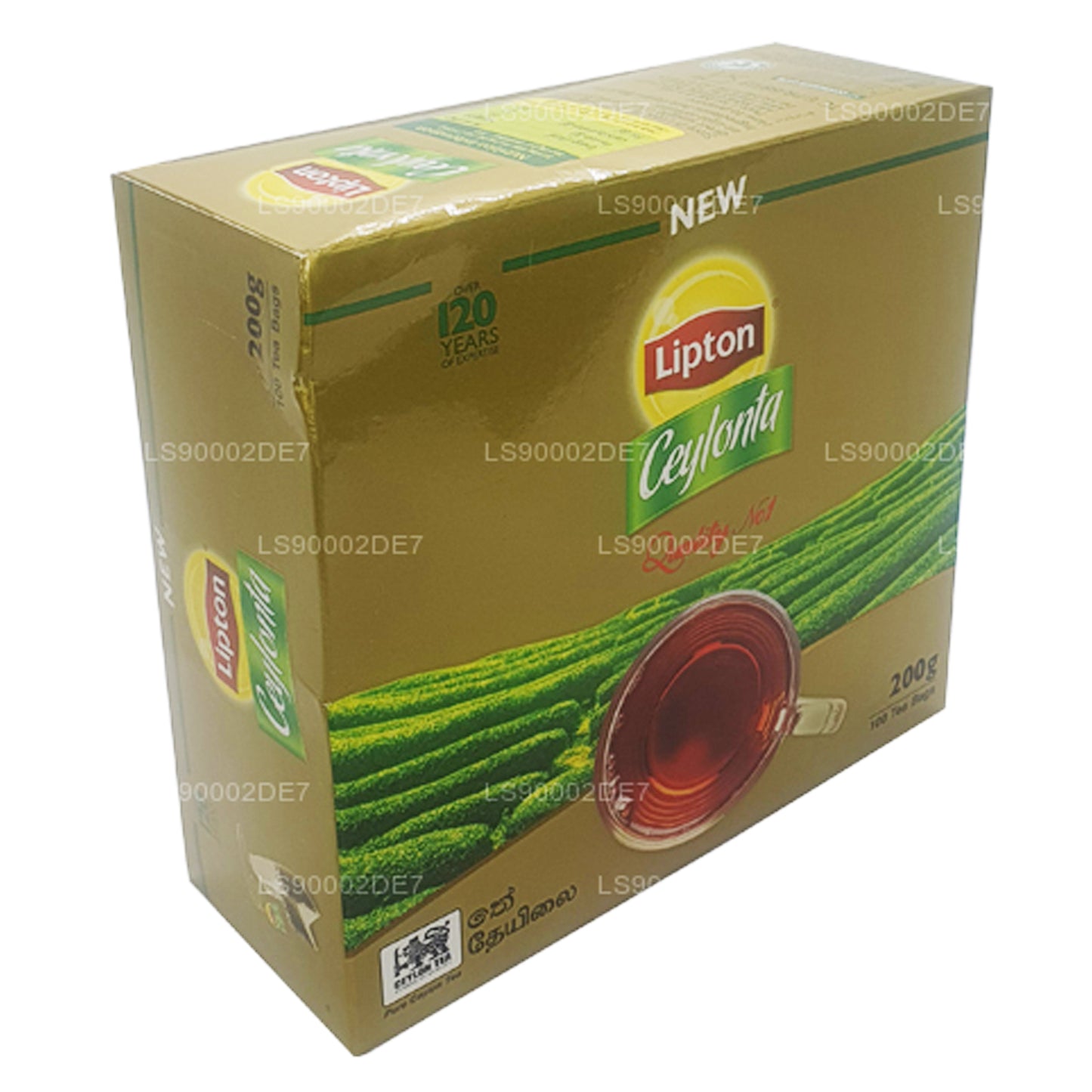 Té Lipton Ceylonta (200 g) 100 bolsitas de té