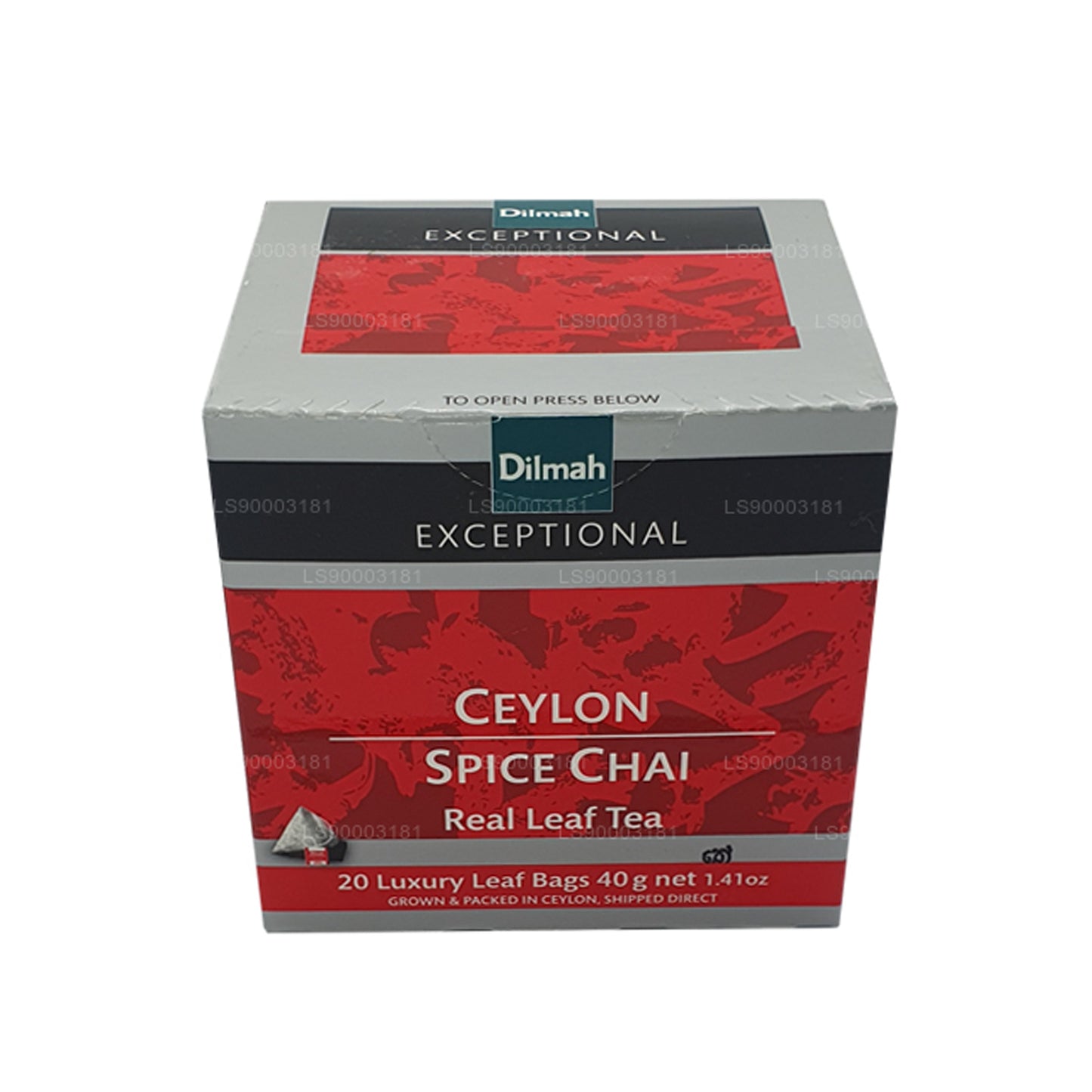 Dilmah Exceptional Ceylon Spice Chai (40 g) 20 bolsitas de té