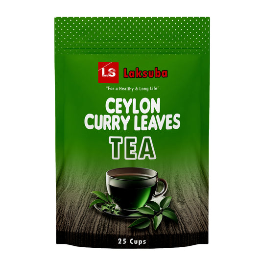 Té de hojas de curry de Ceilán Laksuba (37,5 g) 25 bolsitas