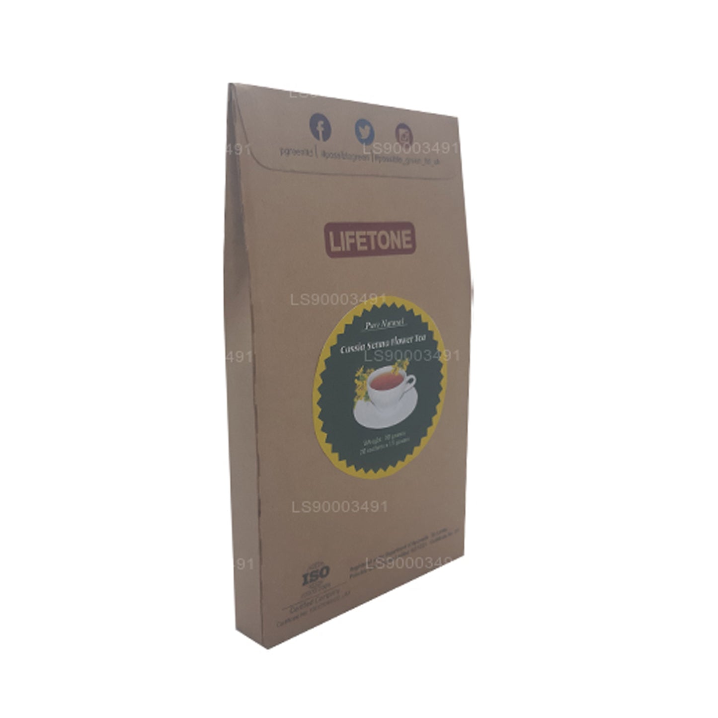 Té de flores de Senna Lifetone (30 g)