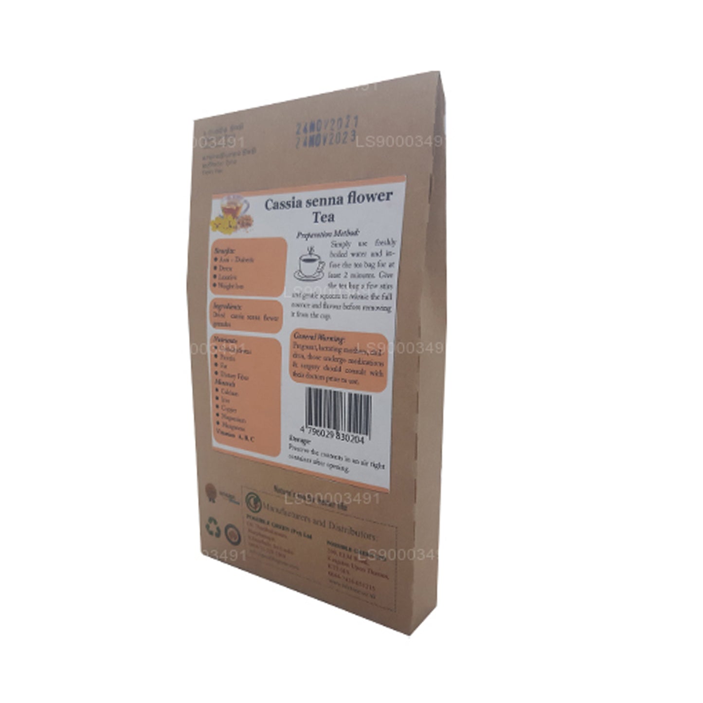 Té de flores de Senna Lifetone (30 g)