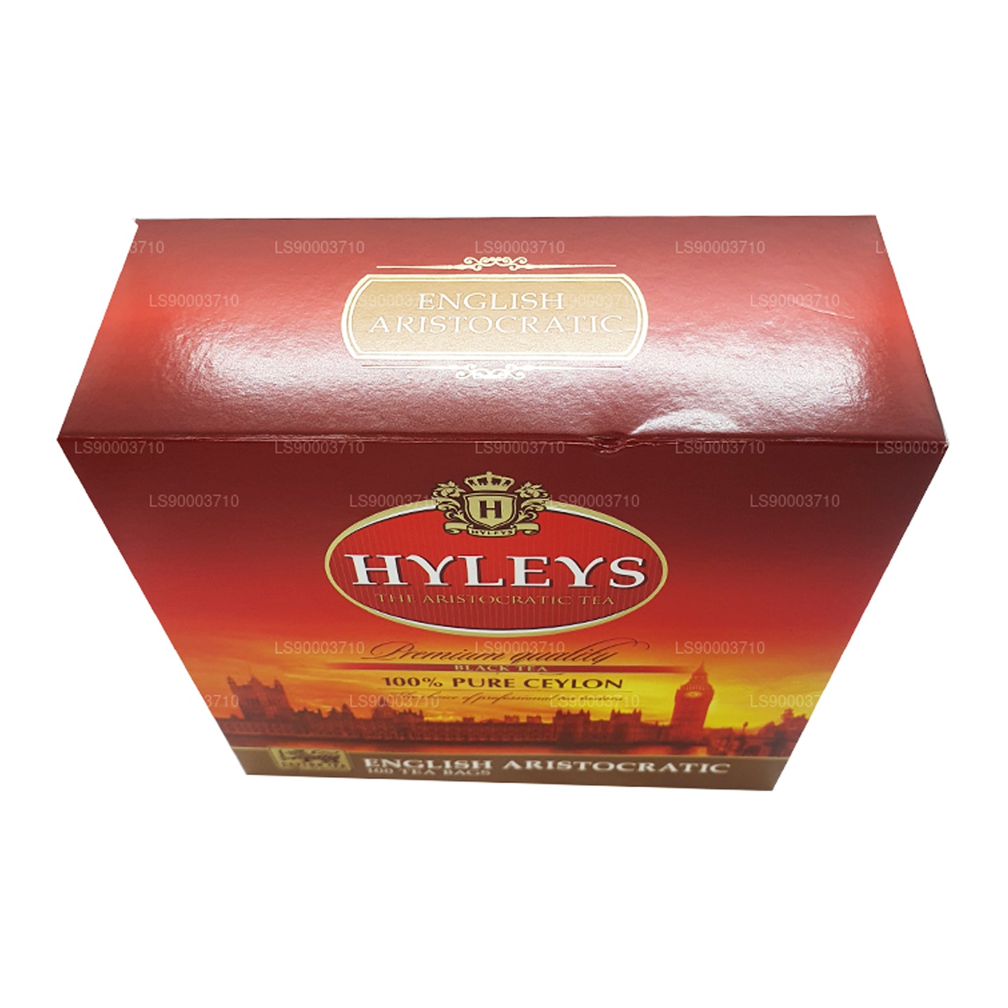Té negro de alta calidad HYLEYS, 100 bolsitas de té (200 g)