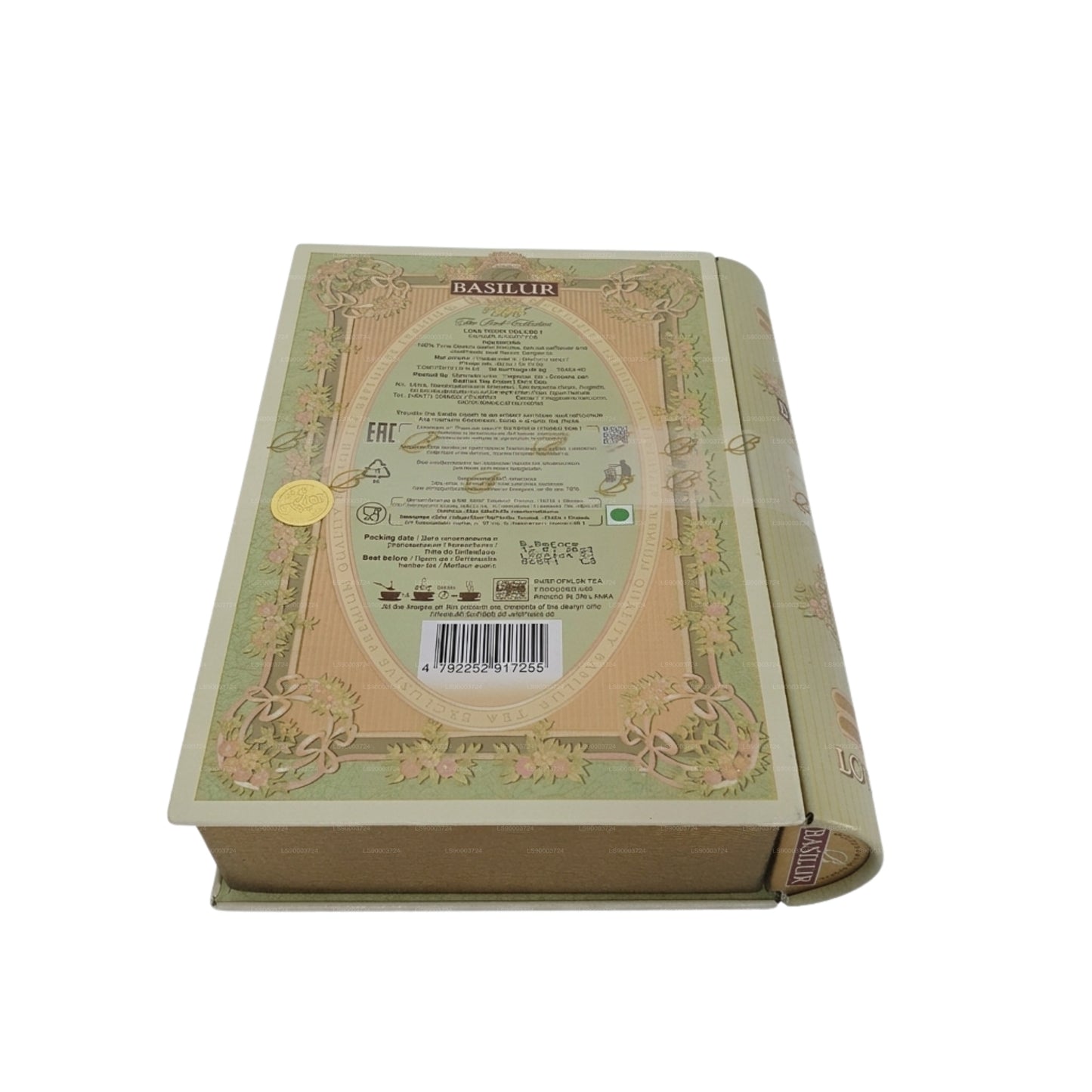 Cuaderno de té Basilur «Love Story, volumen I» (100 g), caja