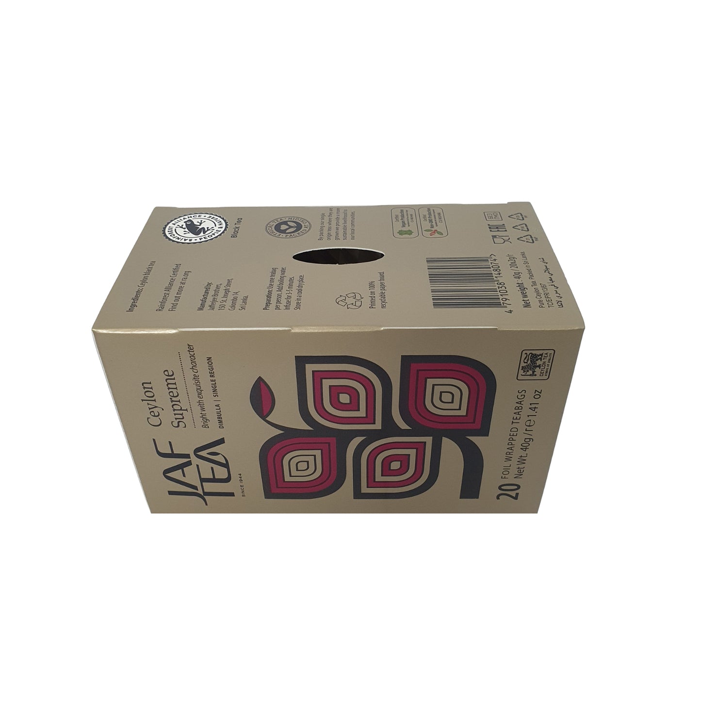 Jaf Tea Classic Gold Collection Ceylon Supreme (50 g)