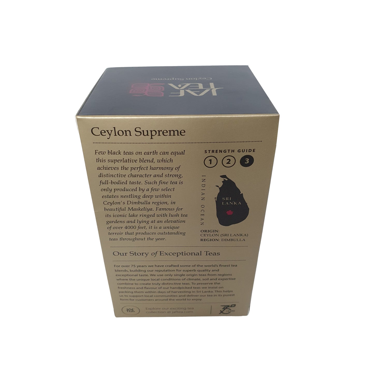 Jaf Tea Classic Gold Collection Ceylon Supreme (50 g)