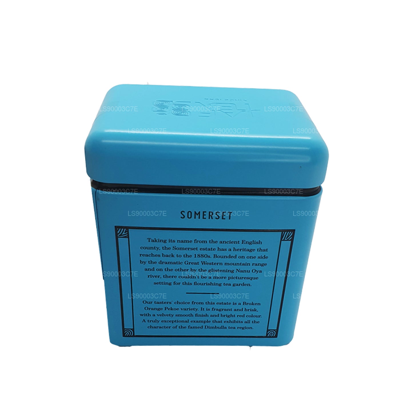 Lata de té Jaf Tea Single Estate, colección Somerset (125 g)