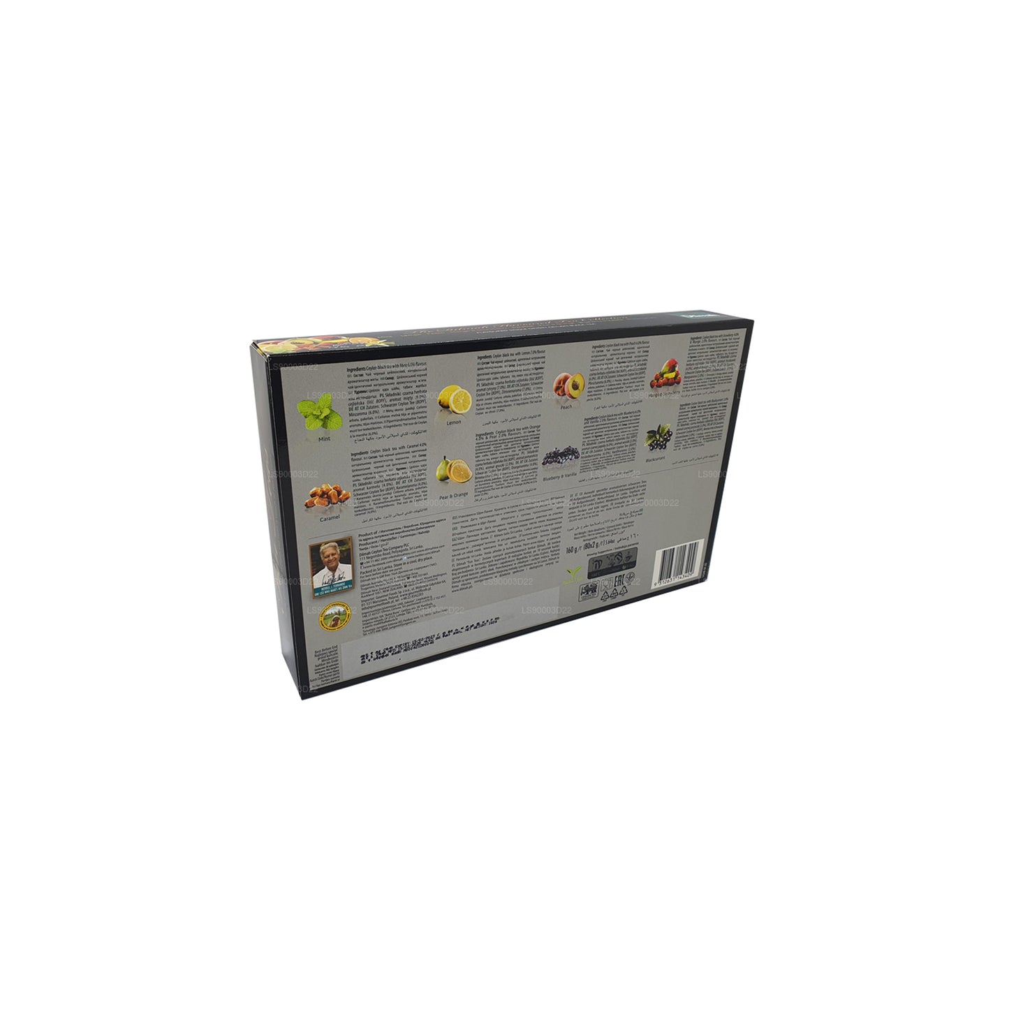 Té divertido para celebraciones de Dilmah (160 g), 80 bolsas