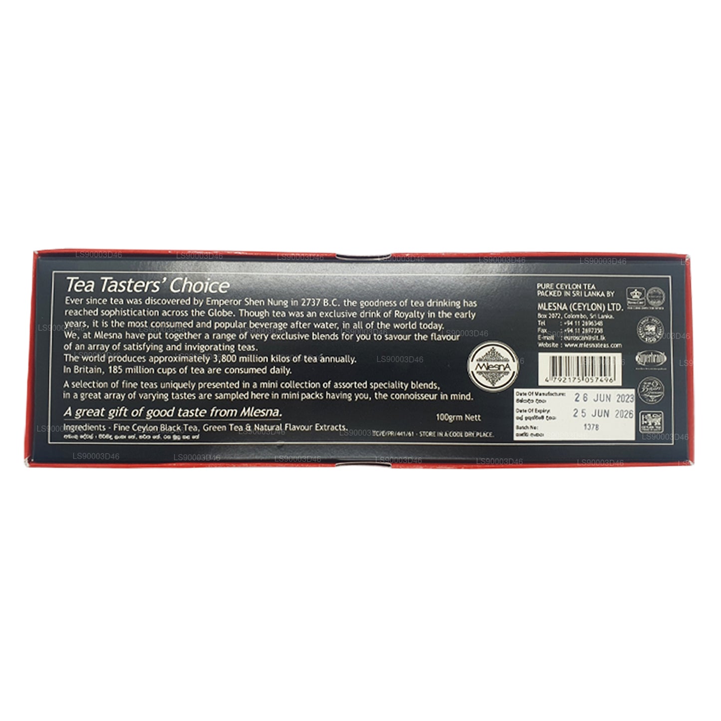 Té Mlesna Taster's Choice 7 surtido (100 g)