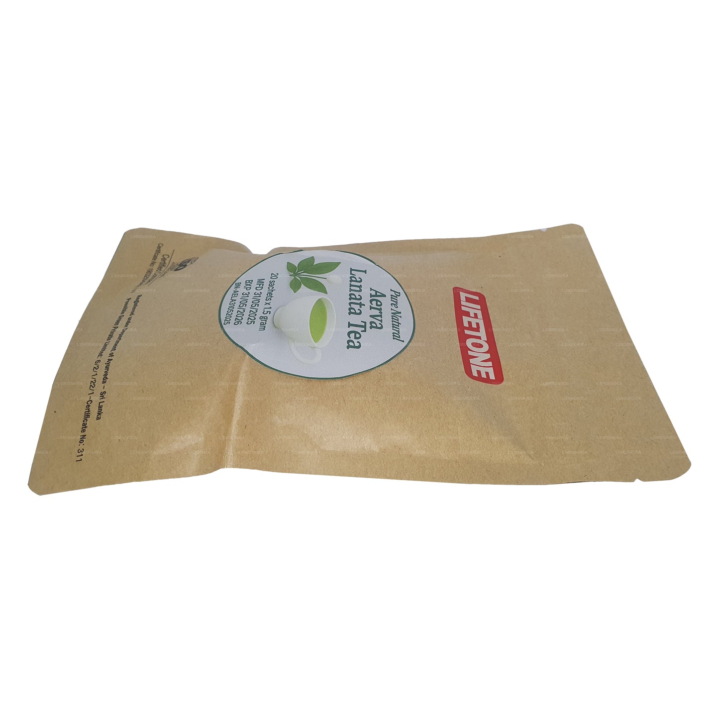 Serva Lanata Lifetone (Polpala, hierba nudosa de montaña) (30 g), 20 bolsas de té