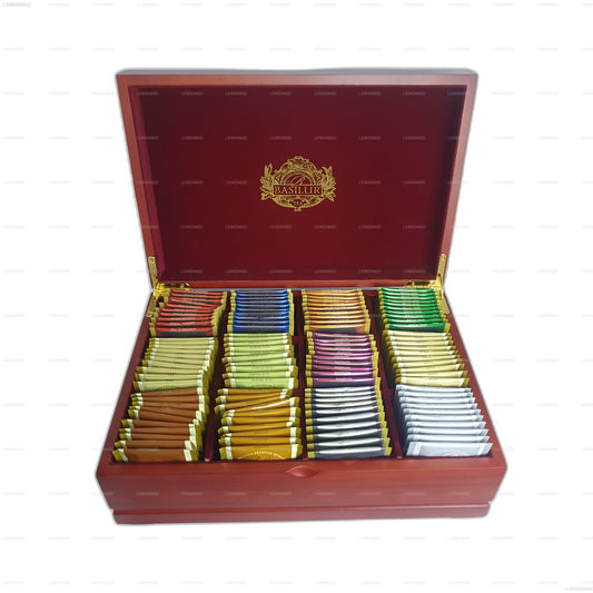 Basilur Executive Gifts - Presentador de Madera Surtido (235 g) - 120 Bolsitas de Té