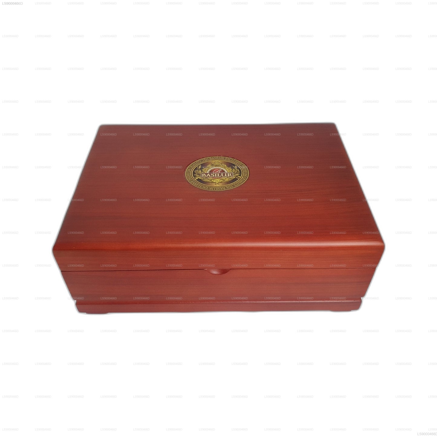 Basilur Executive Gifts - Presentador de Madera Surtido (235 g) - 120 Bolsitas de Té