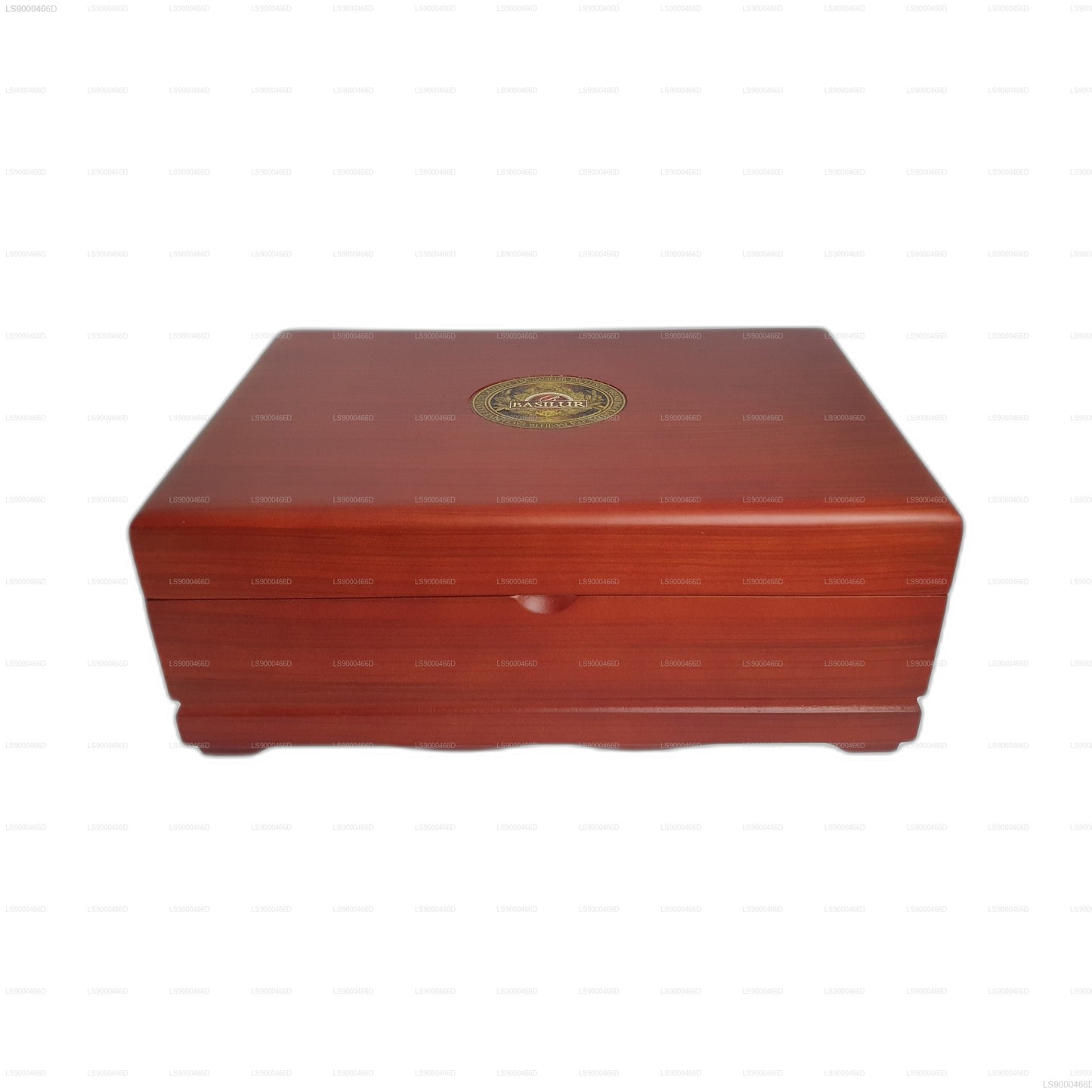 Basilur Executive Gifts - Presentador de Madera Surtido (235 g) - 120 Bolsitas de Té