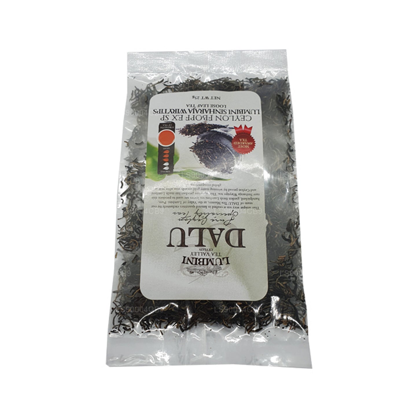 Té negro de grado Lumbini Sinharaja Wiry Tips (FBOPF EX SP) (25 g)