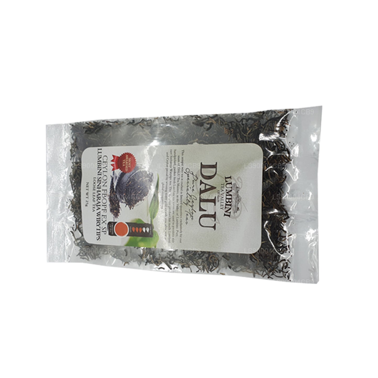 Té negro de grado Lumbini Sinharaja Wiry Tips (FBOPF EX SP) (25 g)