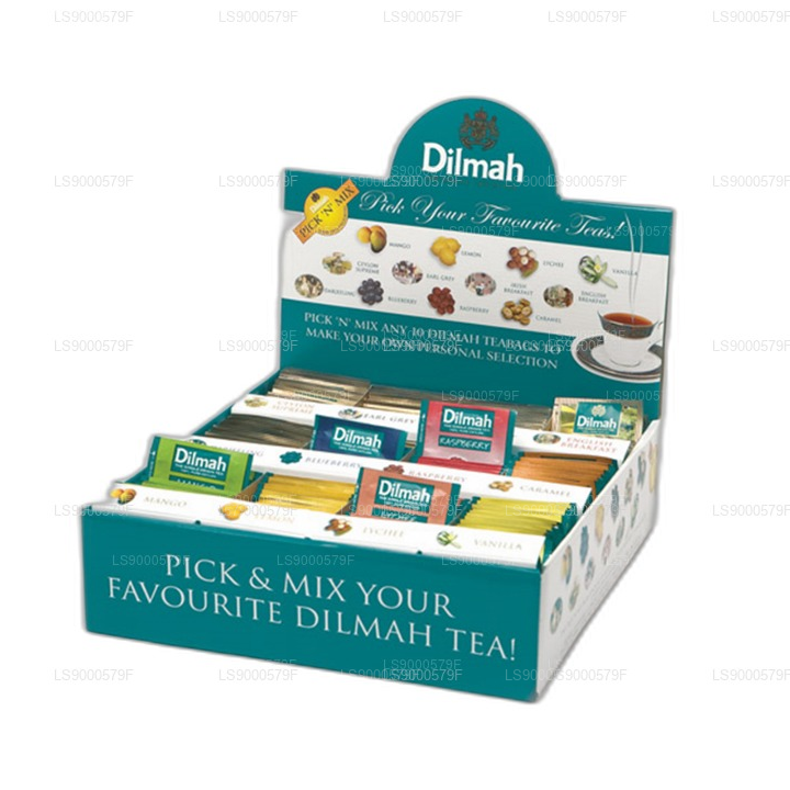 120 bolsitas de té Dilmah Pick and Mix (220 g)