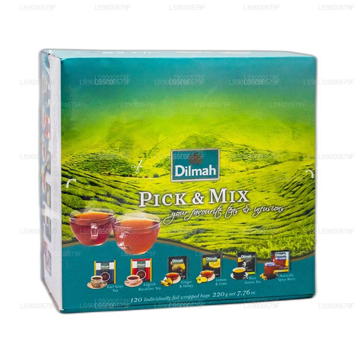 120 bolsitas de té Dilmah Pick and Mix (220 g)