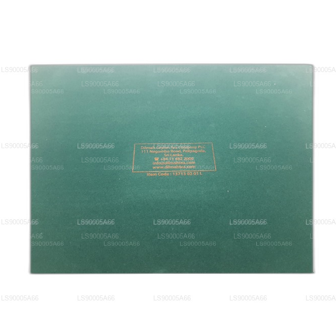 Presentador de madera de lujo Dilmah con tapa (12 variedades)