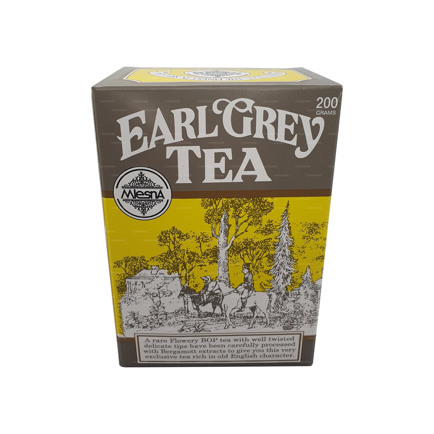 Té de hojas sueltas Mlesna Earl Grey