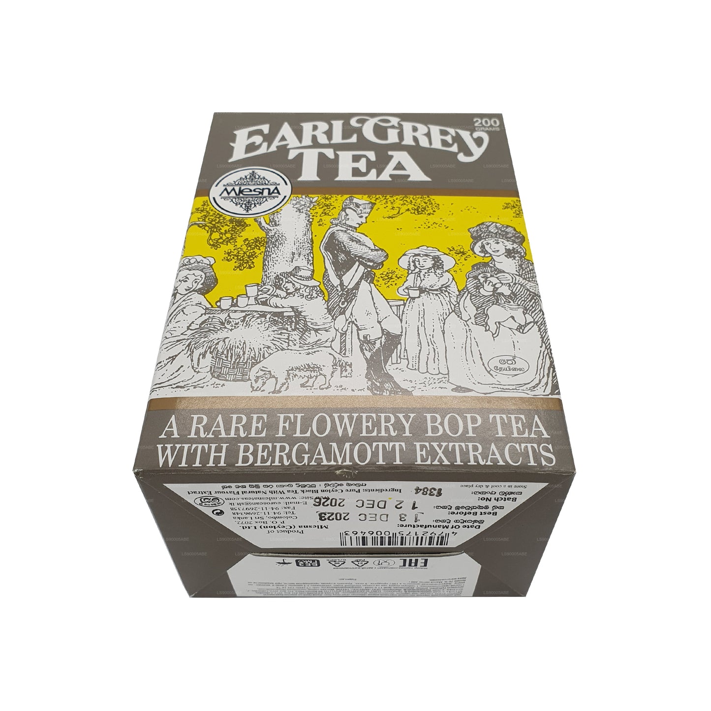 Té de hojas sueltas Mlesna Earl Grey