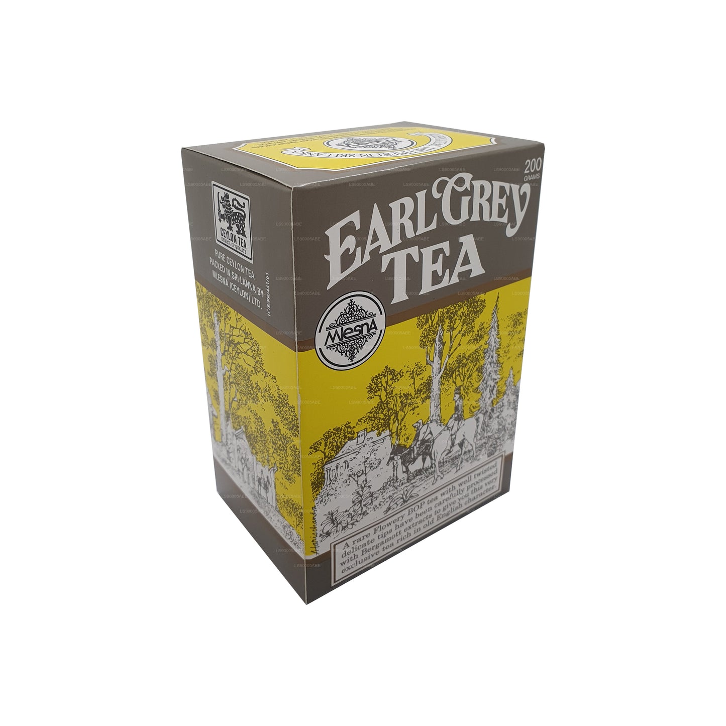 Té de hojas sueltas Mlesna Earl Grey