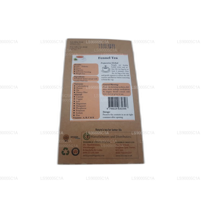 Té de hinojo Lifetone (40 g)
