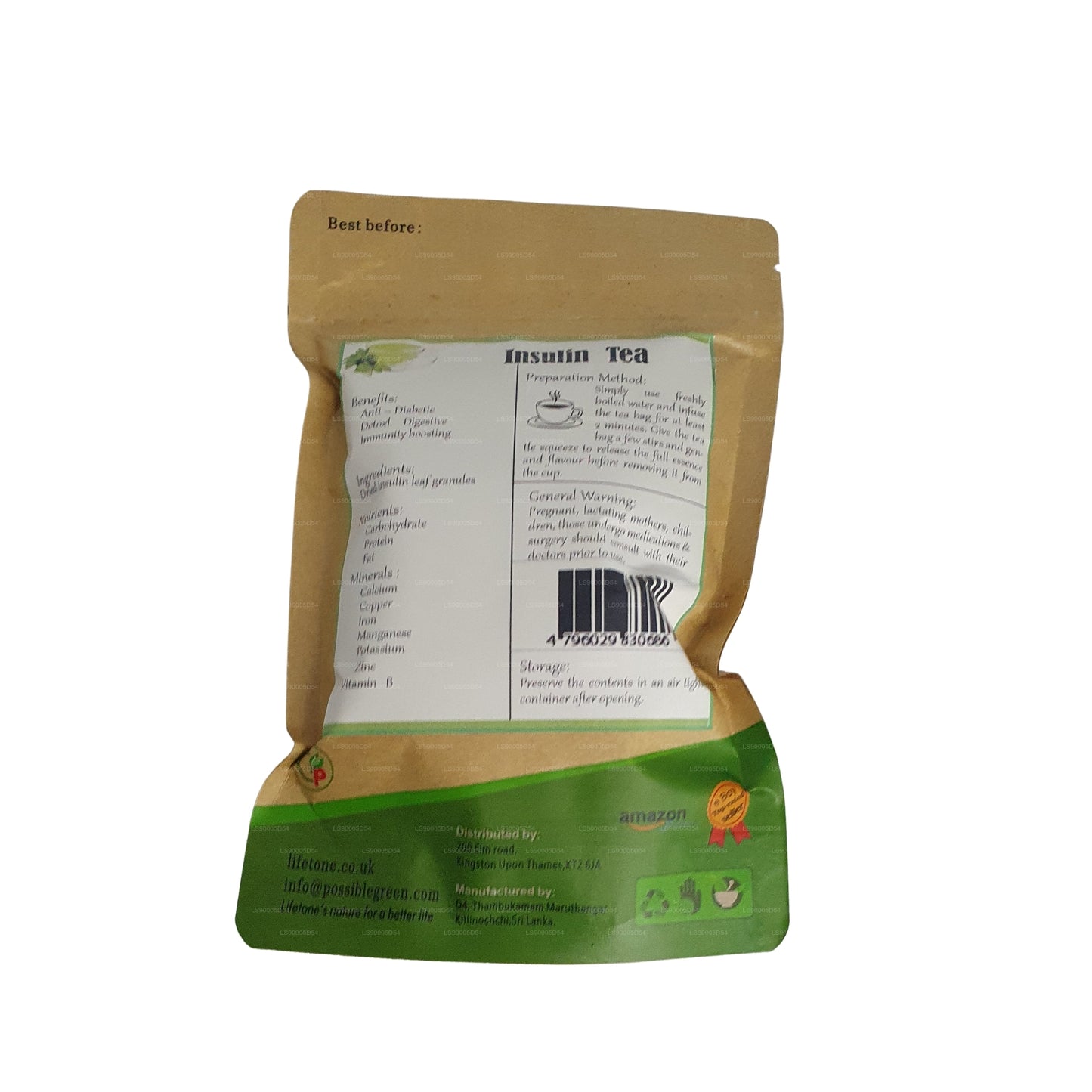 Té de insulina Lifetone (40 g)