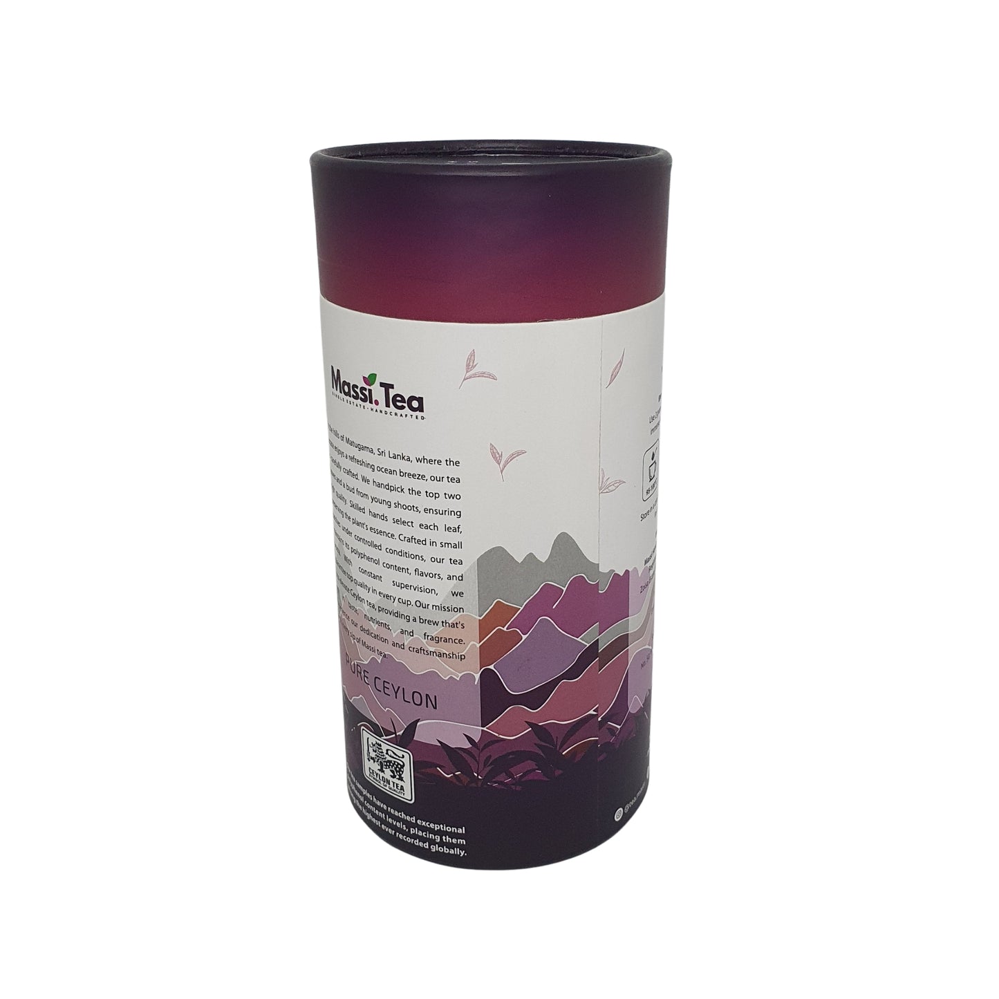 Té Massi Single Estate Artesanal Fuerte de Té Negro (50g)