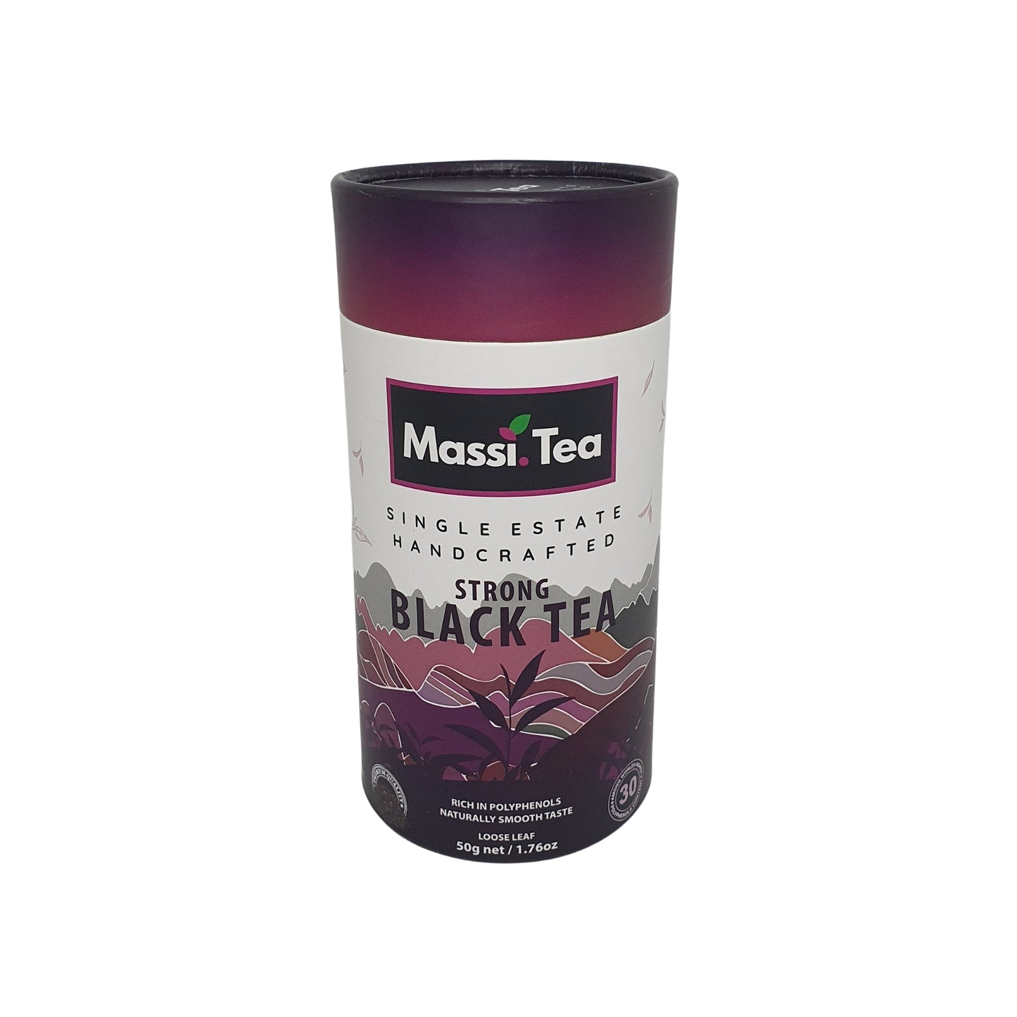 Té Massi Single Estate Artesanal Fuerte de Té Negro (50g)