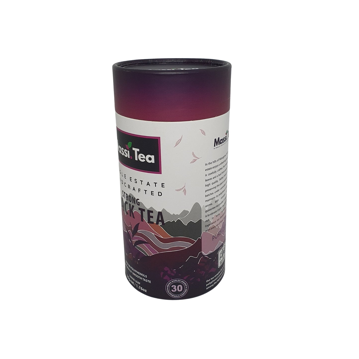 Té Massi Single Estate Artesanal Fuerte de Té Negro (50g)