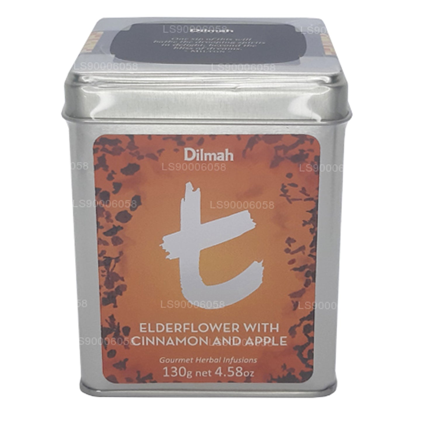 Flor de saúco Dilmah con canela y manzana (130 g)