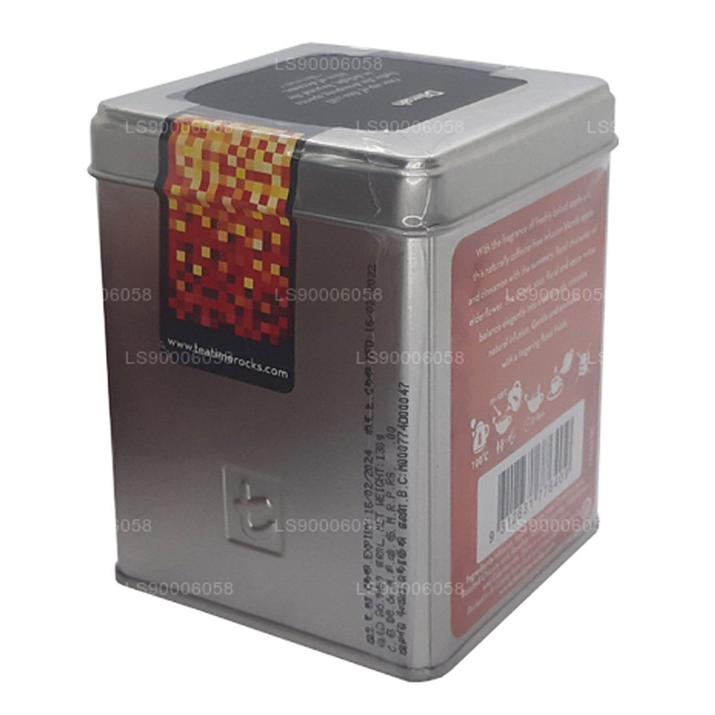 Flor de saúco Dilmah con canela y manzana (130 g)