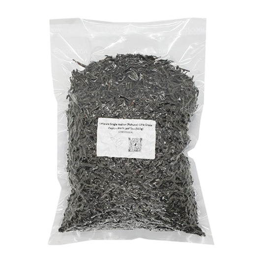 Té de hojas negras de Ceilán Lakpura de una sola región (Ruhuna), grado OPA (500 g)