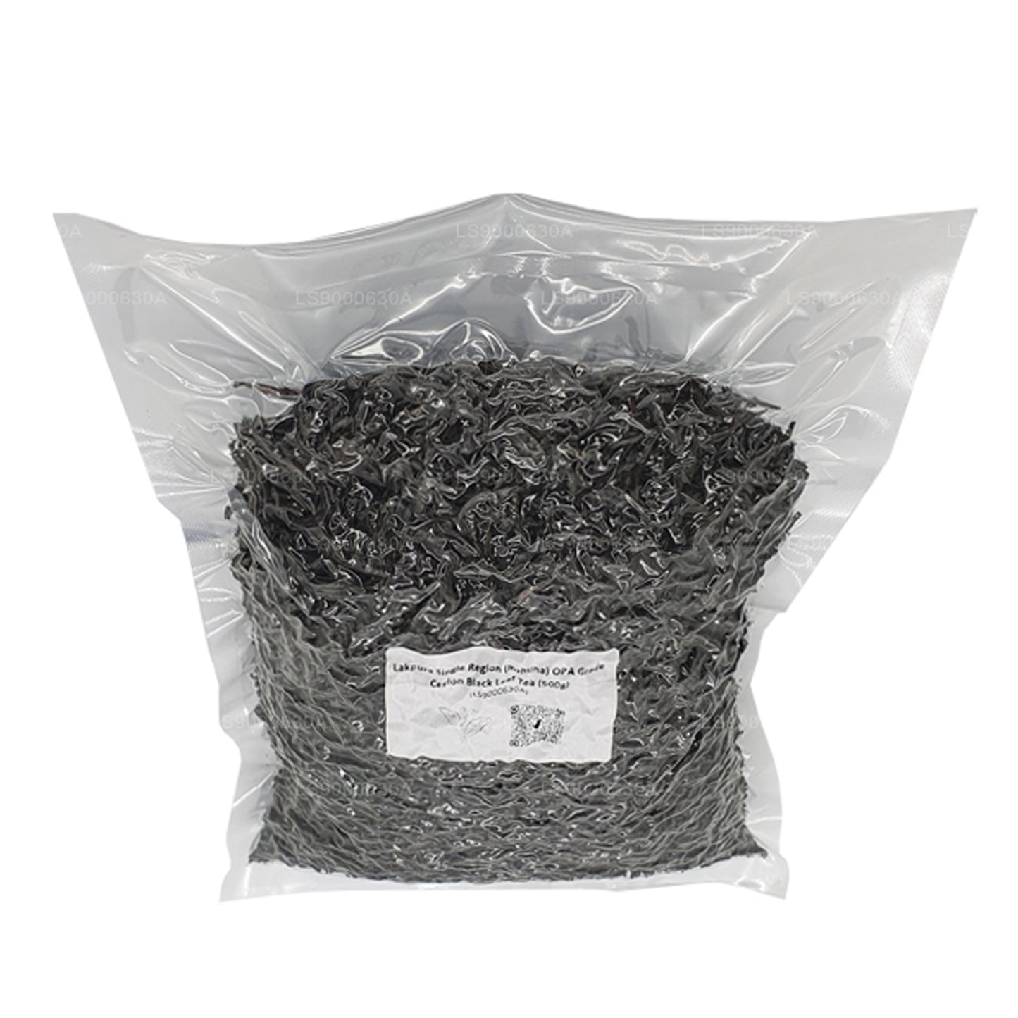 Té de hojas negras de Ceilán Lakpura de una sola región (Ruhuna), grado OPA (500 g)