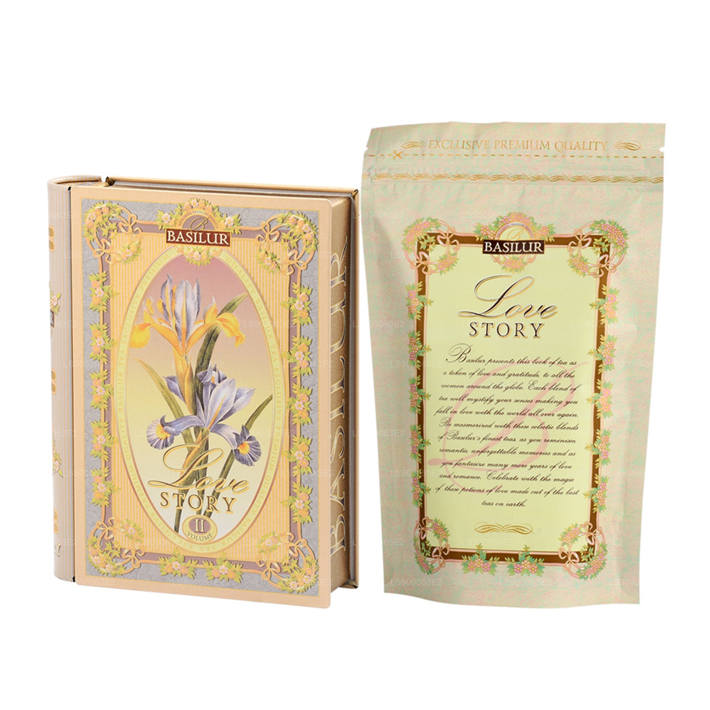 Cuaderno de té Basilur «Love Story, volumen II» (100 g)