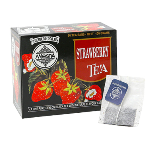 Té de fresa Mlesna (100 g) 50 bolsitas