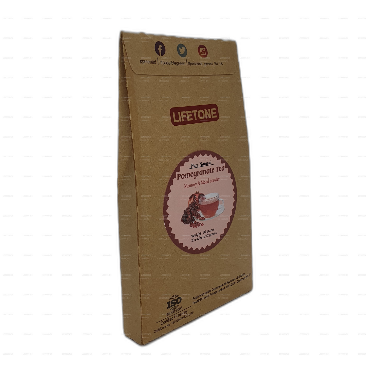 Té de granada Lifetone (30 g)