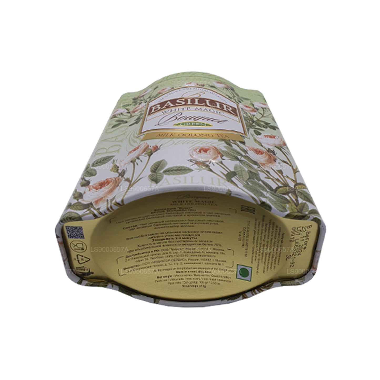 Carrito verde Basilur White Magic Bouquet (100 g)