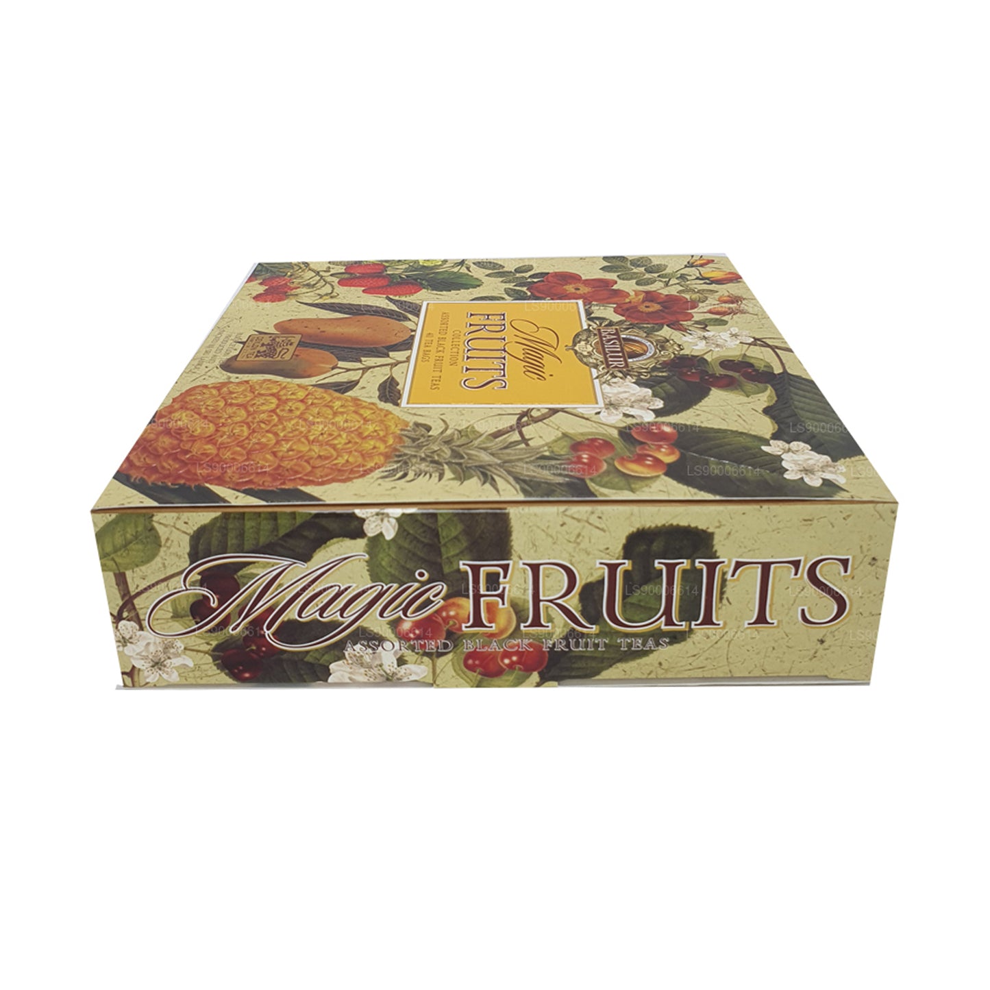 Bolsa de té Basilur Magic Fruits, variedad de frutas mágicas, 40 sobres (80 g)