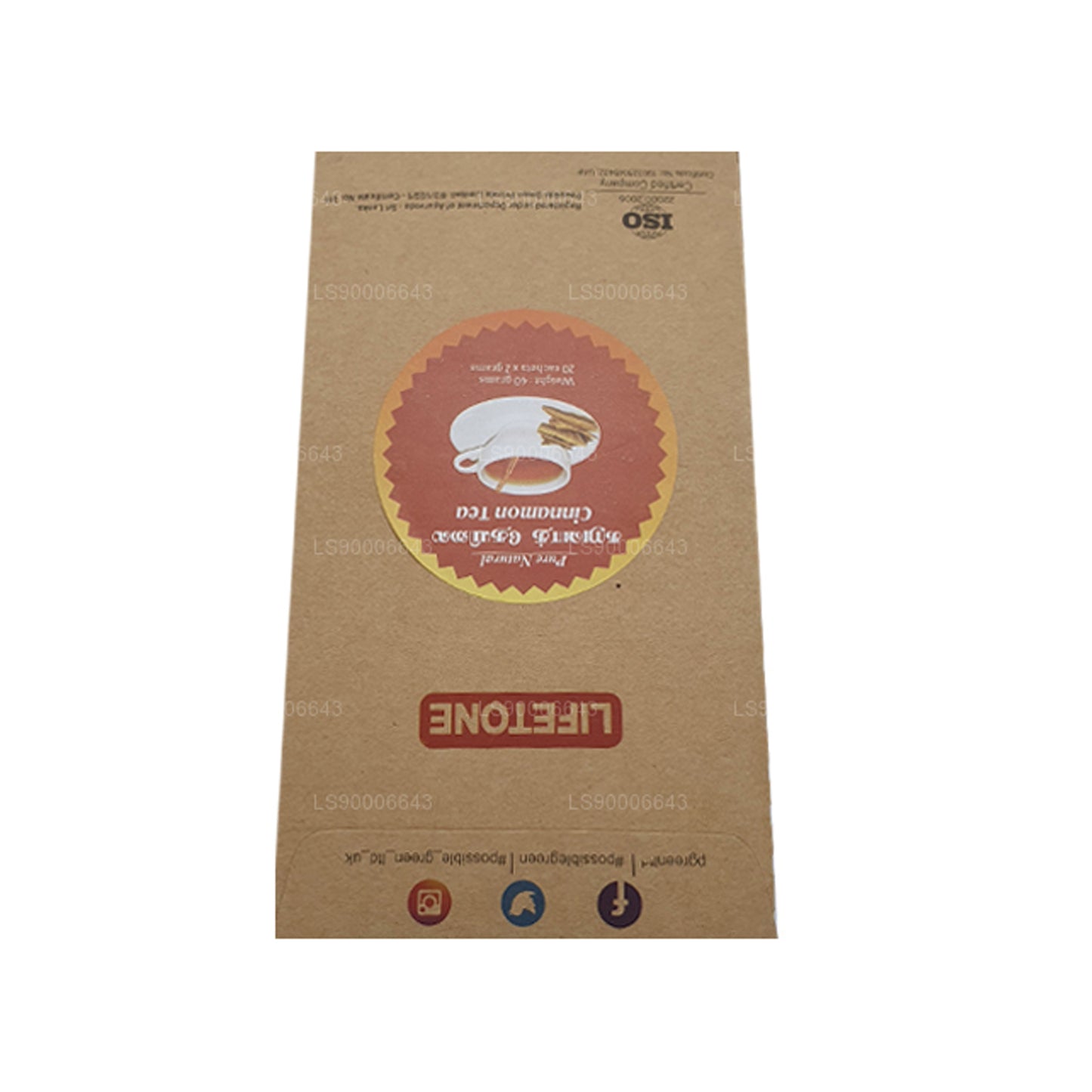 Té de canela Lifetone (40 g)