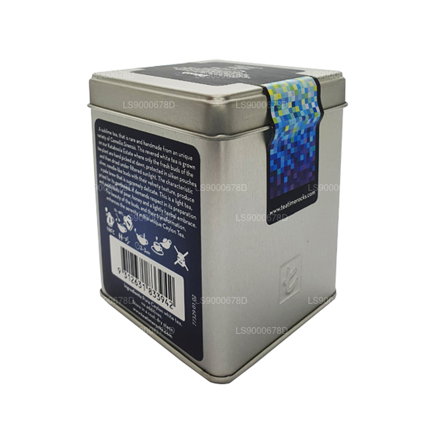 Té blanco Dilmah Ceylon Silver Tips (40 g), té suelto