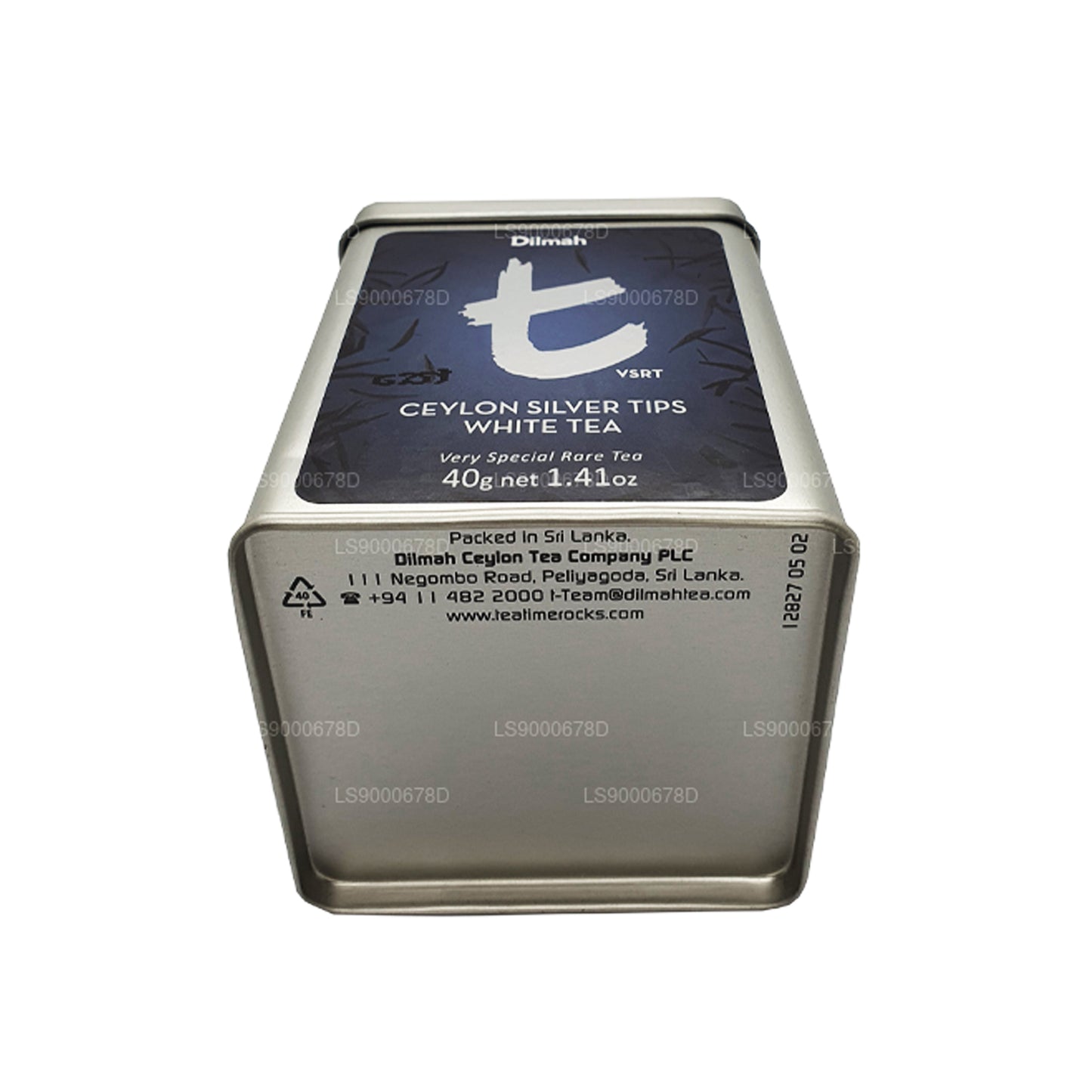 Té blanco Dilmah Ceylon Silver Tips (40 g), té suelto
