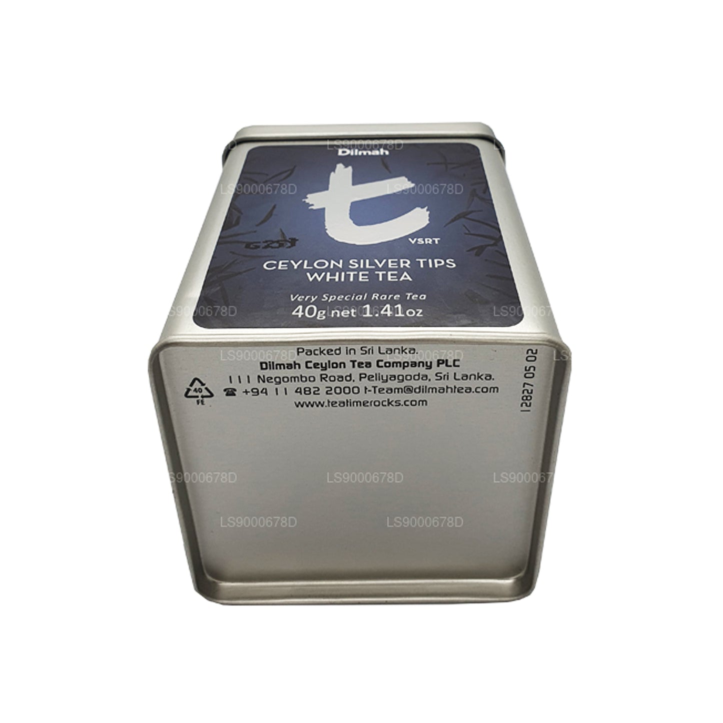 Té blanco Dilmah Ceylon Silver Tips (40 g), té suelto