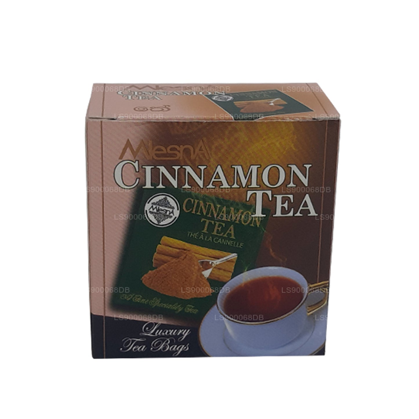 Té de canela Mlesna (20 g) 10 bolsitas de té de lujo