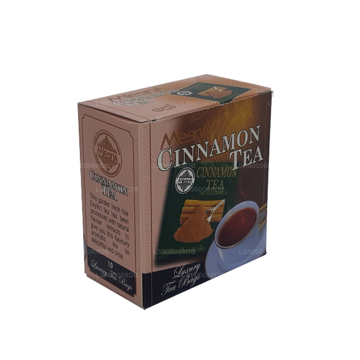 Té de canela Mlesna (20 g) 10 bolsitas de té de lujo