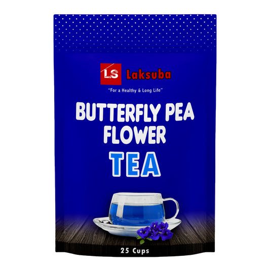 Té de flor de guisante mariposa de Ceilán Laksuba (16,25 g) 25 bolsitas