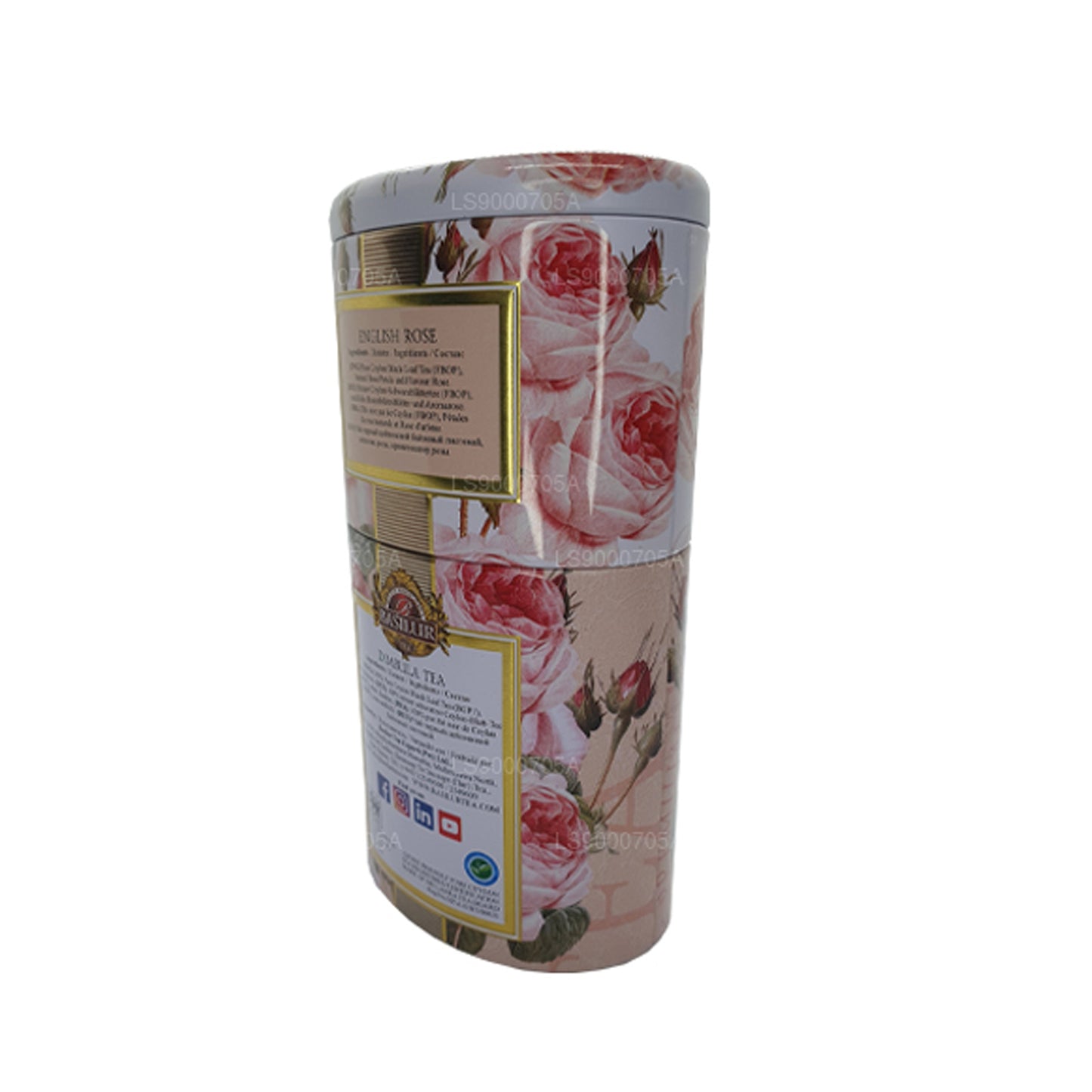 Carrito Dimbula de frutas y flores de Basilur «English Rose» (100 g)