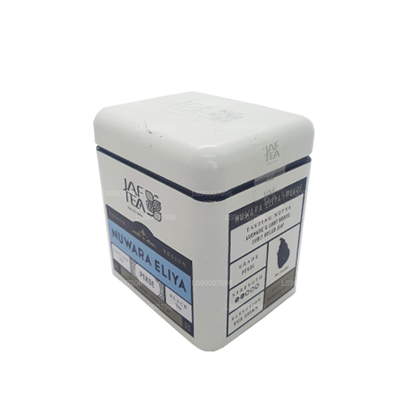 Té Jaf de la colección Single Region Nuwara Eliya PEKOE, lata de 100 g