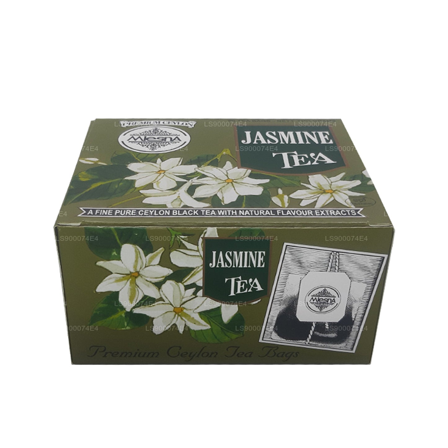 Té negro de jazmín Mlesna (100 g) 50 bolsitas de té
