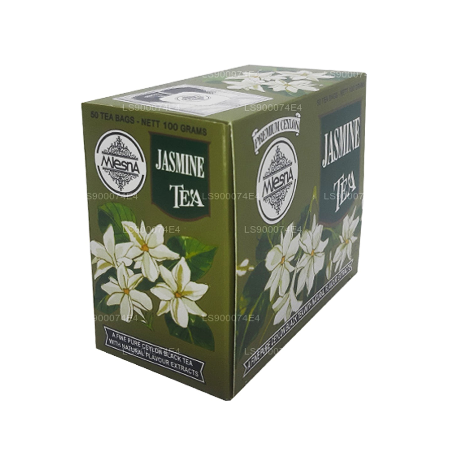 Té negro de jazmín Mlesna (100 g) 50 bolsitas de té